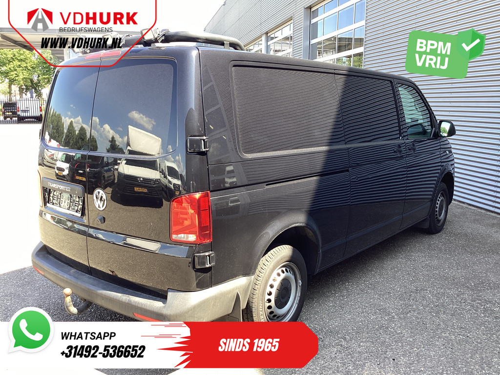 Volkswagen Transporter Bestelbus T6.1 2.0 TDI 150 pk Aut. L2 LED/ Standkachel/ Stoelverw./ Carplay/ PDC/ Cruise/ Airco/ Trekhaak 8