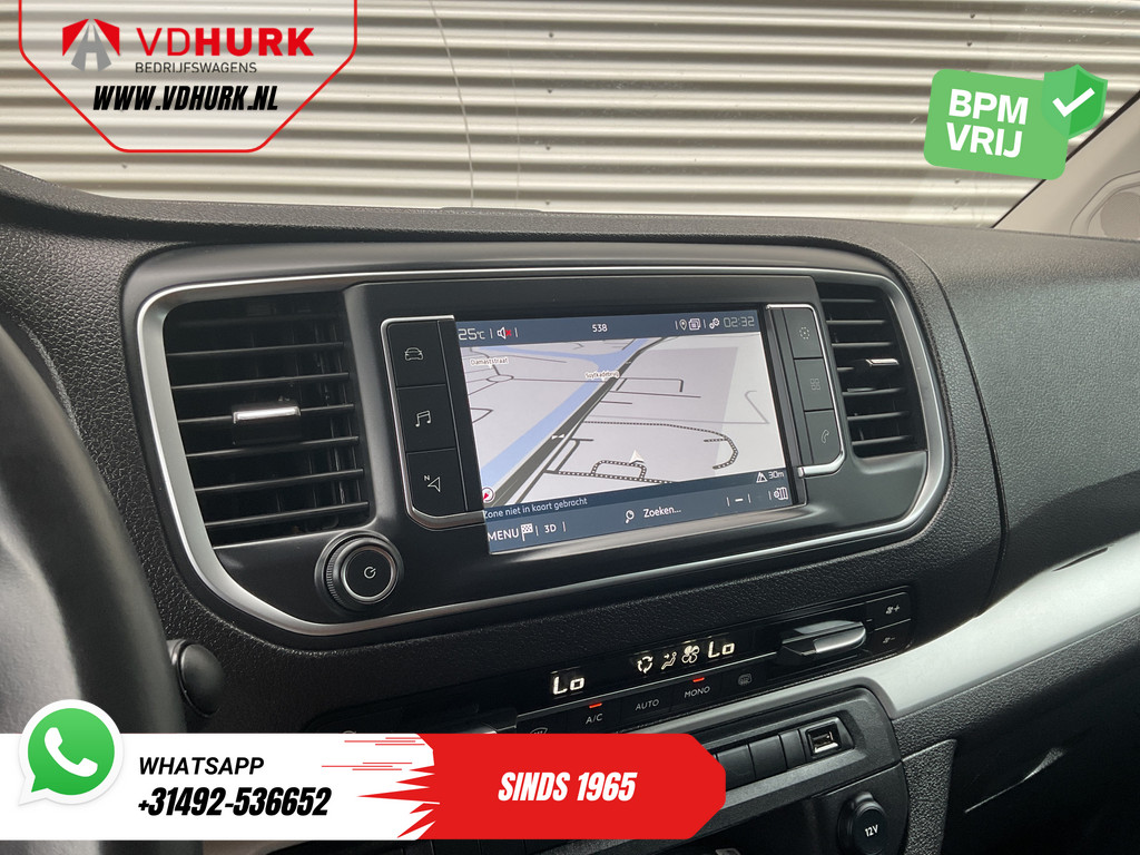 Fiat Scudo Bestelbus 2.0 MJ 145 pk DC Dubbel Cabine Adapt.Cruise/ 2x Schuifdeur/ Keyless/ Carplay/ Navi/ 6 Pers./ Climate/ Camera/ PDC 14