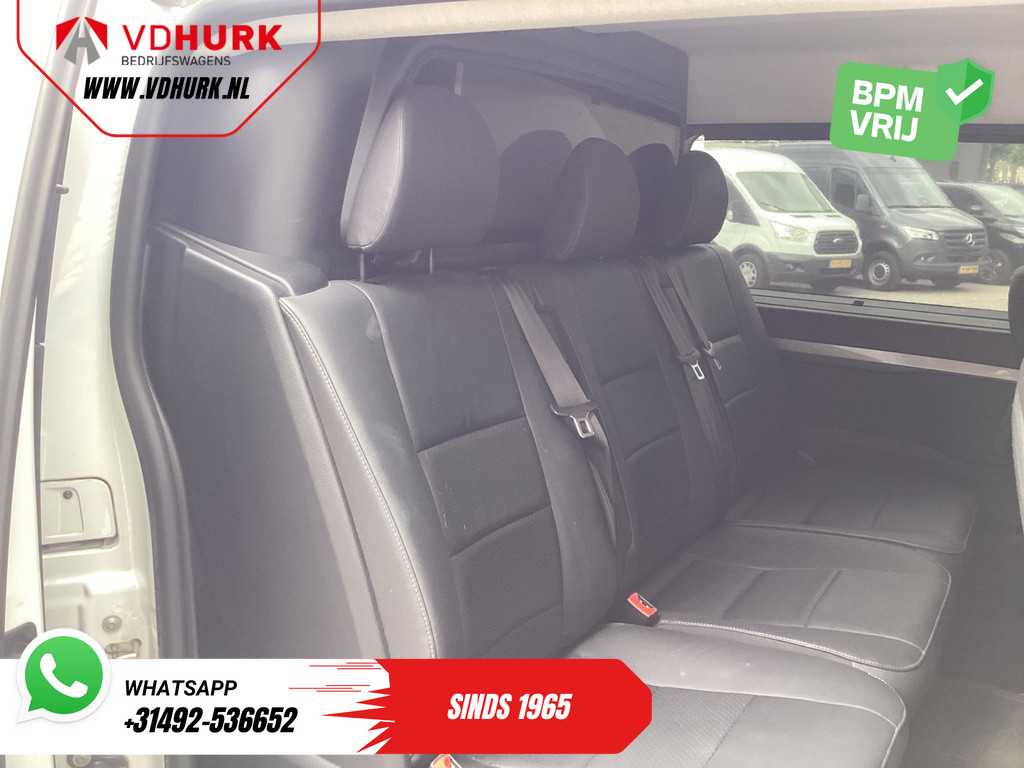 Opel Vivaro Bestelbus 2.0 145 pk Aut. DC Dubbel Cabine LED/ Adapt.Cruise/ 2x Schuifdeur/ Massage/ Stoelverw./ Keyless/ Leder/ Carplay/ Climate/ Camera 10