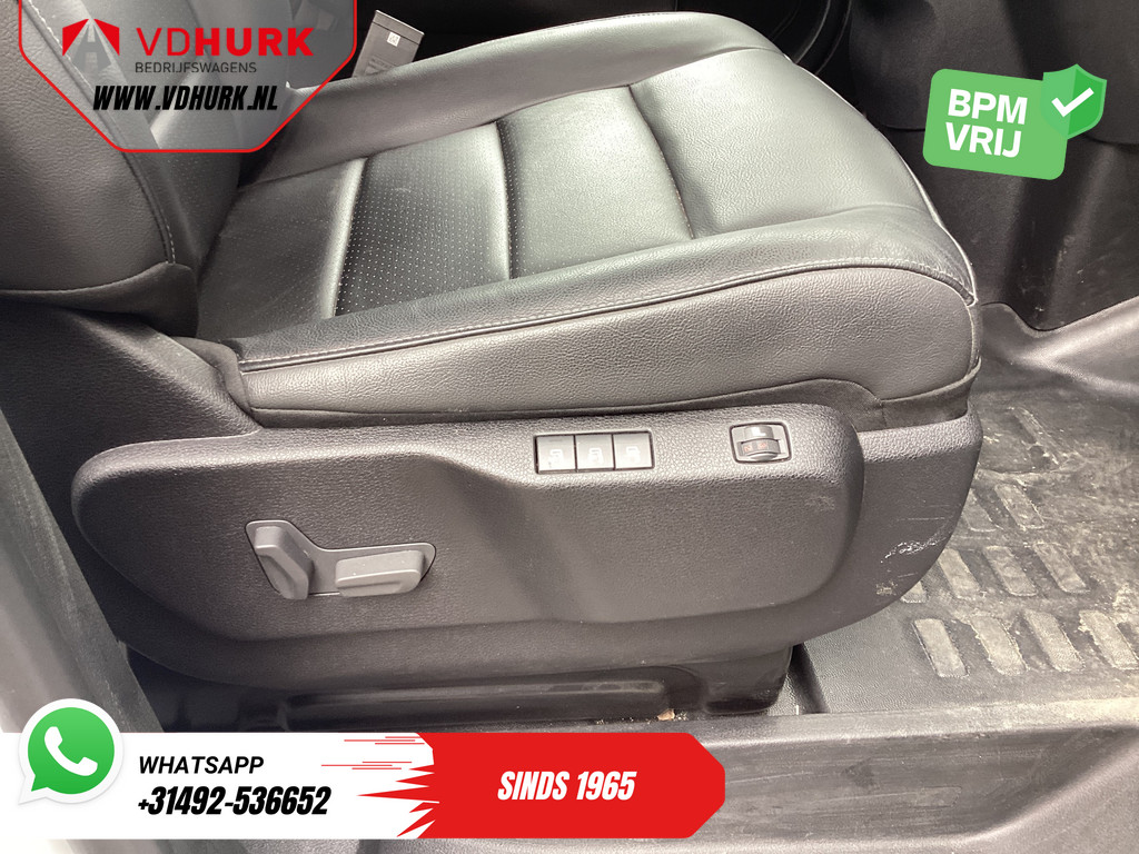 Opel Vivaro Bestelbus 2.0 145 pk Aut. DC Dubbel Cabine LED/ Adapt.Cruise/ 2x Schuifdeur/ Massage/ Stoelverw./ Keyless/ Leder/ Carplay/ Climate/ Camera 11