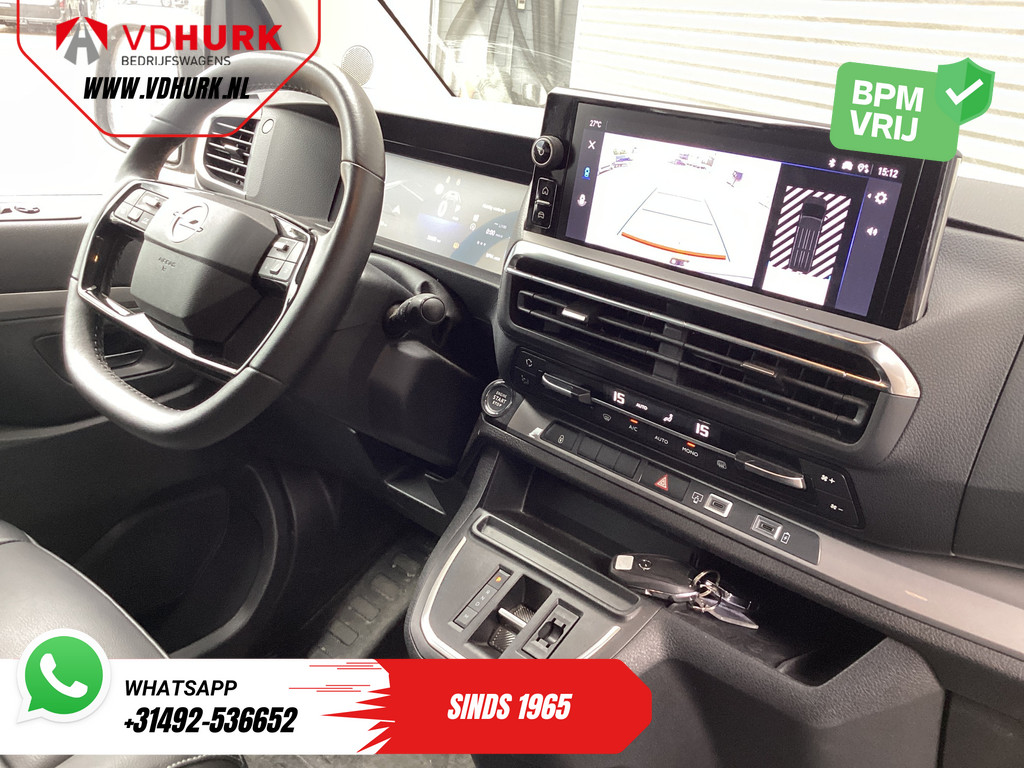 Opel Vivaro Bestelbus 2.0 145 pk Aut. DC Dubbel Cabine LED/ Adapt.Cruise/ 2x Schuifdeur/ Massage/ Stoelverw./ Keyless/ Leder/ Carplay/ Climate/ Camera 2