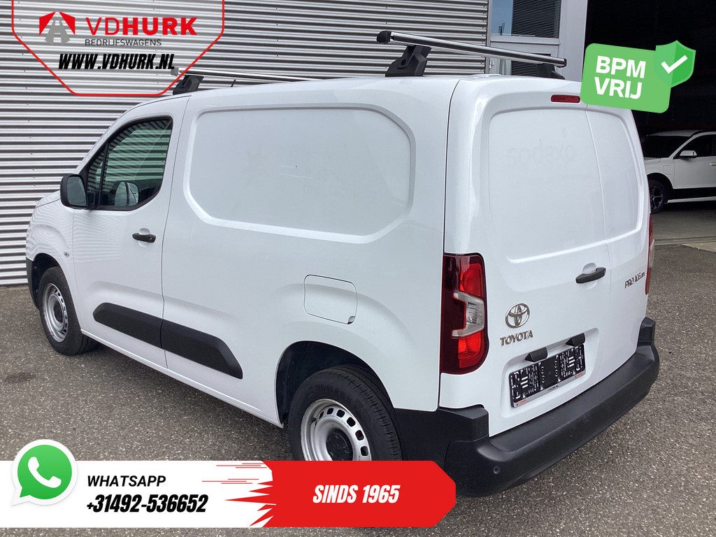 Toyota PROACE CITY Bestelbus 1.5 100 pk 3 Pers./ Carplay/ PDC/ Cruise/ Airco/ DAB 1
