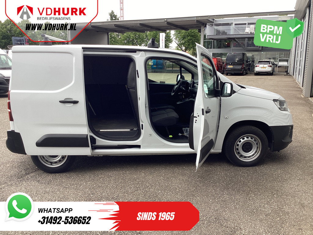 Toyota PROACE CITY Bestelbus 1.5 100 pk 3 Pers./ Carplay/ PDC/ Cruise/ Airco/ DAB 5