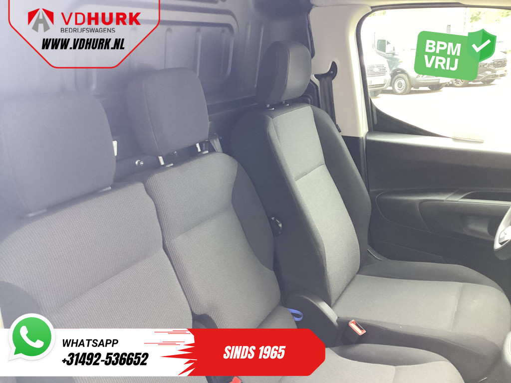 Toyota PROACE CITY Bestelbus 1.5 100 pk 3 Pers./ Carplay/ PDC/ Cruise/ Airco/ DAB 9