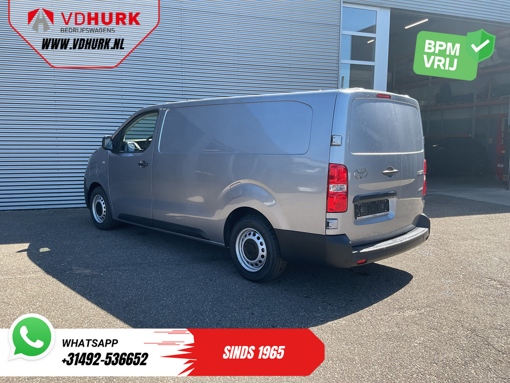 Toyota PROACE Electric Worker Bestelbus L3 75 kWh 350 km WLTP Adapt.Cruise/ Stuurverw./ Snellader/ Carplay/ Camera/ PDC/ Airco 1