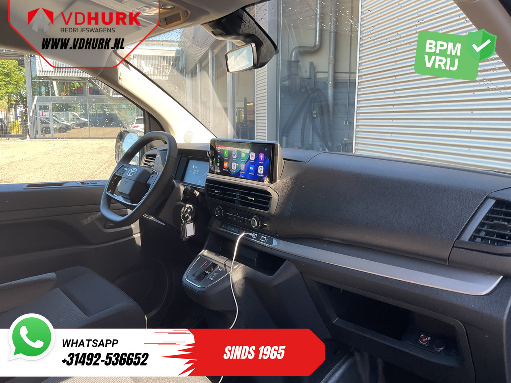 Toyota PROACE Electric Worker Bestelbus L3 75 kWh 350 km WLTP Adapt.Cruise/ Stuurverw./ Snellader/ Carplay/ Camera/ PDC/ Airco 10