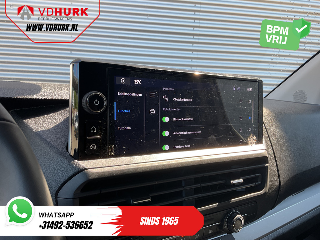Toyota PROACE Electric Worker Bestelbus L3 75 kWh 350 km WLTP Adapt.Cruise/ Stuurverw./ Snellader/ Carplay/ Camera/ PDC/ Airco 16