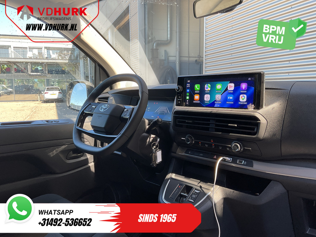 Toyota PROACE Electric Worker Bestelbus L3 75 kWh 350 km WLTP Adapt.Cruise/ Stuurverw./ Snellader/ Carplay/ Camera/ PDC/ Airco 2