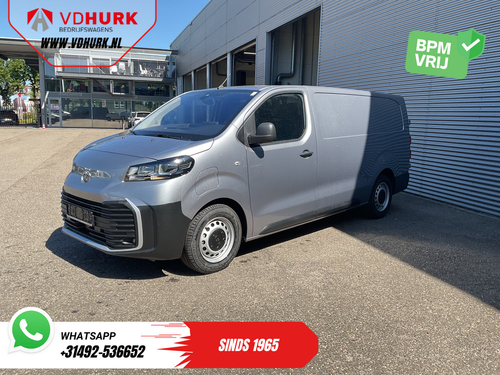 Toyota PROACE Electric Worker Bestelbus L3 75 kWh 350 km WLTP Adapt.Cruise/ Stuurverw./ Snellader/ Carplay/ Camera/ PDC/ Airco 8