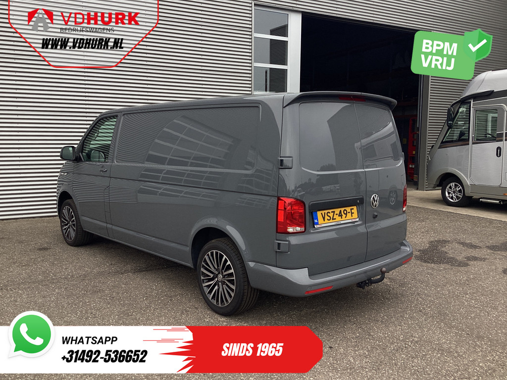 Volkswagen Transporter Bestelbus 2.0 TDI 150 pk DSG Aut. L2 Bulli Virtual Cockpit/ Leder/ Adapt.Cruise/ LED/ Navi/ Bear Lock/ Carplay/ Camera/ 18” LMV/ PDC/ Trek 1