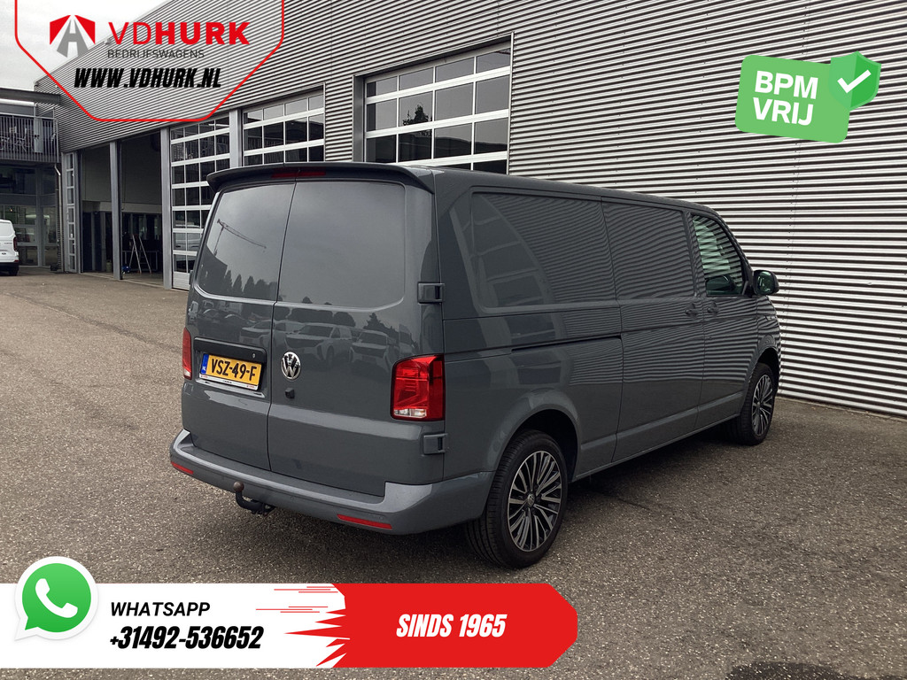 Volkswagen Transporter Bestelbus 2.0 TDI 150 pk DSG Aut. L2 Bulli Virtual Cockpit/ Leder/ Adapt.Cruise/ LED/ Navi/ Bear Lock/ Carplay/ Camera/ 18” LMV/ PDC/ Trek 8