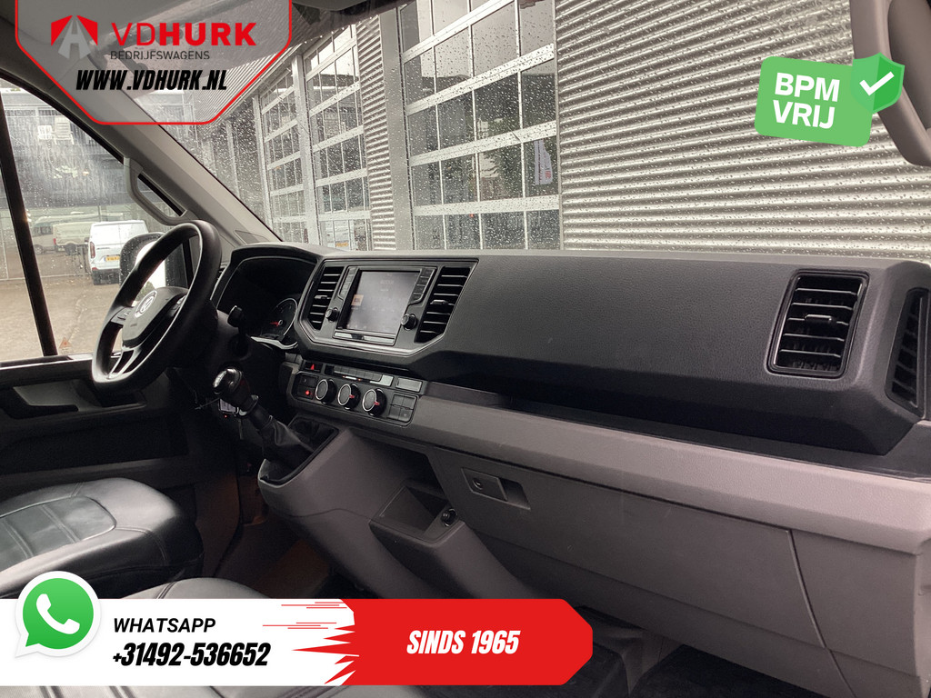 Volkswagen Crafter Bestelbus 2.0 TDI 175 pk L3H2 Gev.stoel/ 270Gr.deuren/ Flitsers/ Inrichting/ Carplay/ Cruise/ Camera/ PDC/ Airco 12