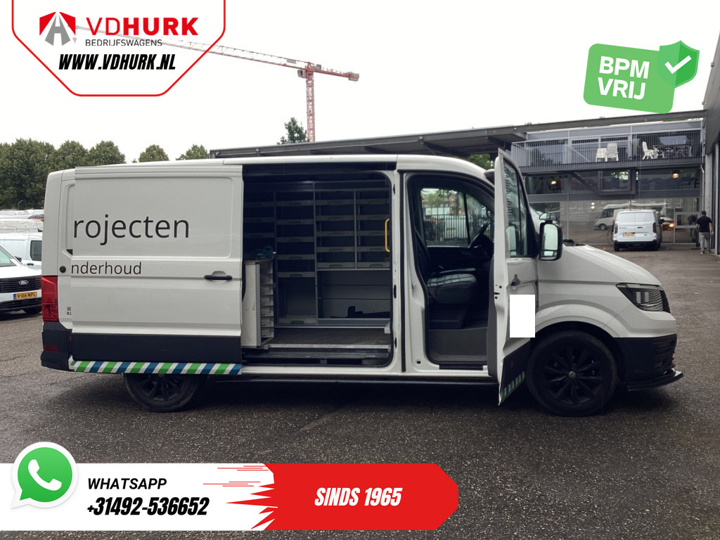 Volkswagen Crafter Bestelbus 2.0 TDI 175 pk L3H2 Gev.stoel/ 270Gr.deuren/ Flitsers/ Inrichting/ Carplay/ Cruise/ Camera/ PDC/ Airco 5