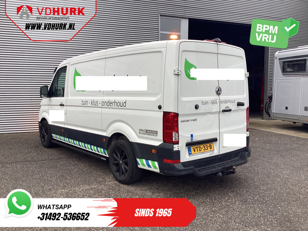 Volkswagen Crafter Bestelbus 2.0 TDI 175 pk L3H2 Gev.stoel/ 270Gr.deuren/ Flitsers/ Inrichting/ Carplay/ Cruise/ Camera/ PDC/ Airco 8