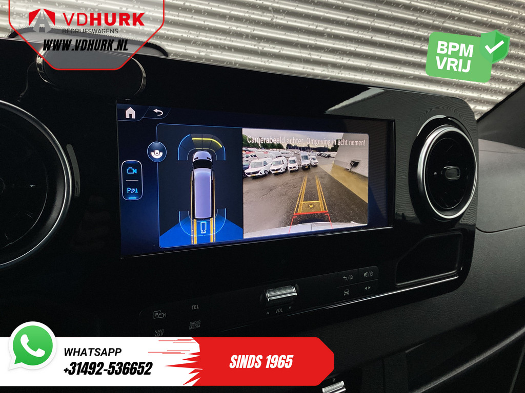 Mercedes-Benz Sprinter Bestelbus 317 CDI Aut. L2H2 Gev.stoel/ 270Gr.deuren/ Stoelverw./ Cruise/ Navi/ Camera/ PDC 11