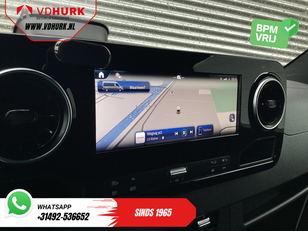 Mercedes-Benz Sprinter Bestelbus 317 CDI Aut. L2H2 Gev.stoel/ 270Gr.deuren/ Stoelverw./ Cruise/ Navi/ Camera/ PDC 14