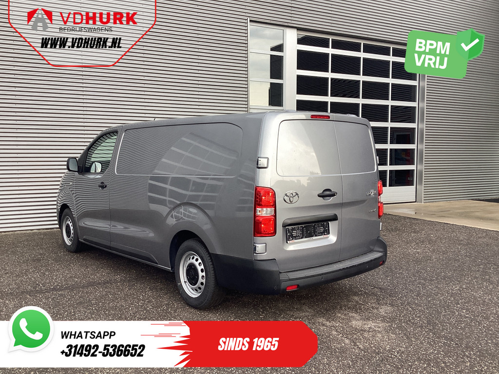 Toyota PROACE Electric Worker Bestelbus L3 75 kWh 350 km WLTP Adapt.Cruise/ Stuurverw./ Snellader/ Carplay/ Camera/ PDC/ Airco 1