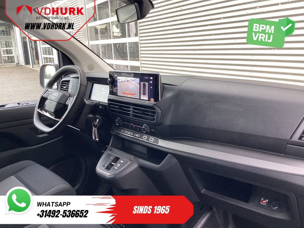 Toyota PROACE Electric Worker Bestelbus L3 75 kWh 350 km WLTP Adapt.Cruise/ Stuurverw./ Snellader/ Carplay/ Camera/ PDC/ Airco 10