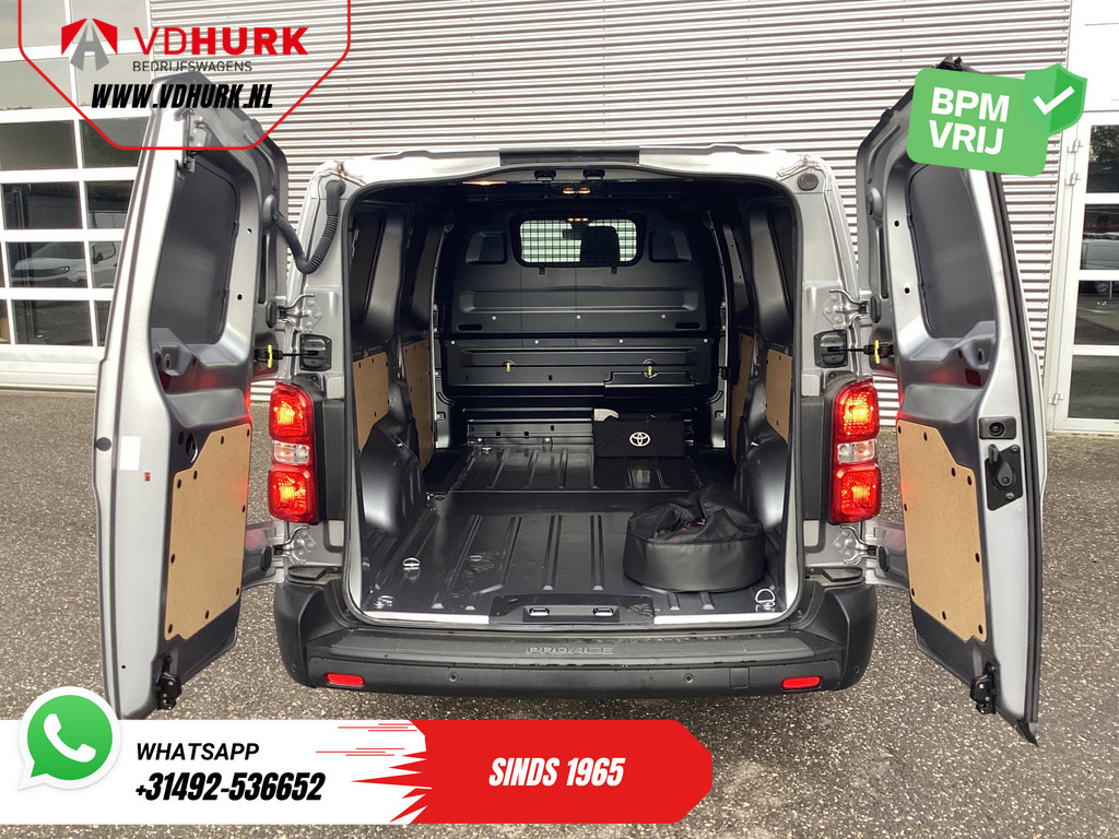 Toyota PROACE Electric Worker Bestelbus L3 75 kWh 350 km WLTP Adapt.Cruise/ Stuurverw./ Snellader/ Carplay/ Camera/ PDC/ Airco 4