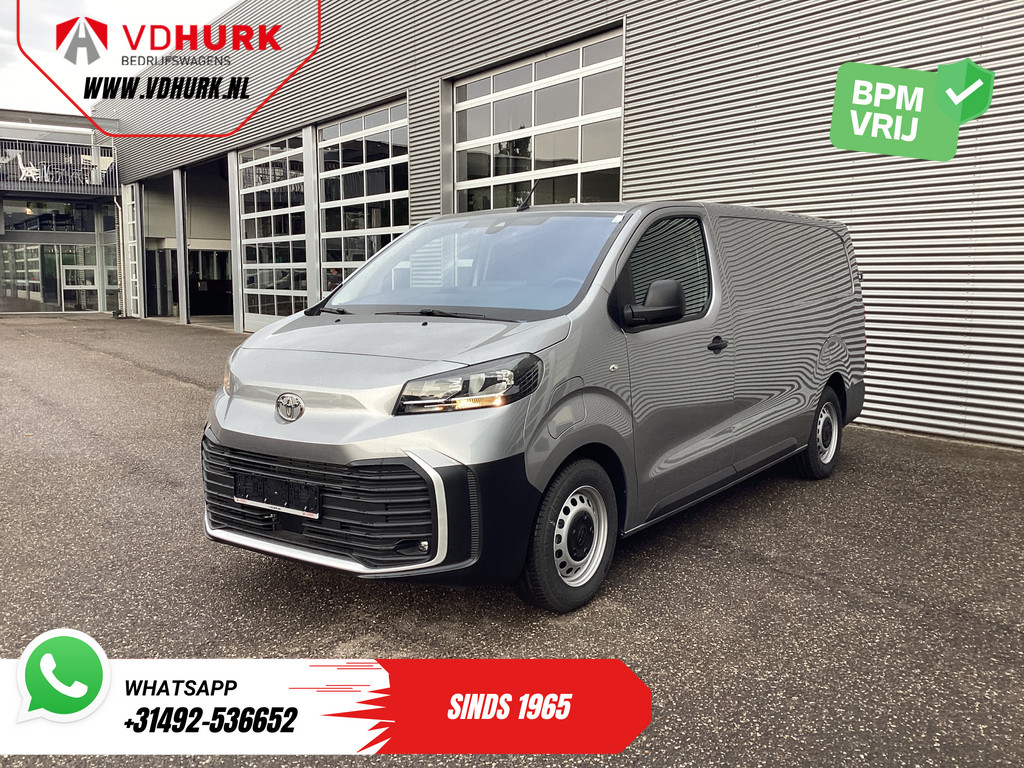 Toyota PROACE Electric Worker Bestelbus L3 75 kWh 350 km WLTP Adapt.Cruise/ Stuurverw./ Snellader/ Carplay/ Camera/ PDC/ Airco 7