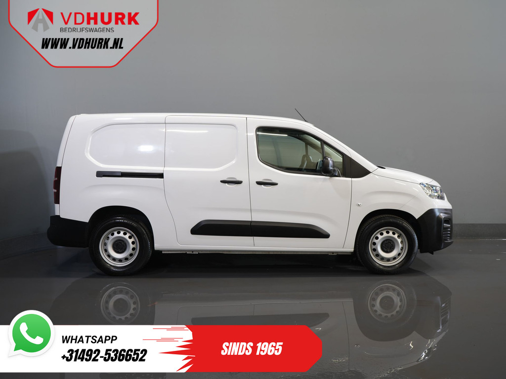 Citroën E-Berlingo Bestelbus (Fiat e-Dobló) L2 50 kWh 285 WLTP Carplay/ Snellader/ Camera/ Cruise/ 3 Pers./ Airco/ DAB 10