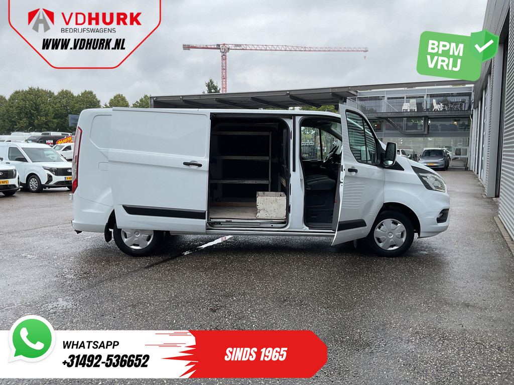 Ford Transit Custom Bestelbus 2.0 TDCI 130 pk L2 Trend Carplay/ 2.8T trekverm./ Camera/ PDC/ Cruise/ Trekhaak/ Airco 5