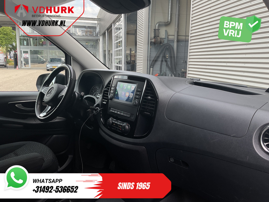 Mercedes-Benz Vito Bestelbus 119 CDI Aut. L2 LED/ Adapt.Cruise/ Stoelverw./ CarPlay/ Navi/ Camera/ Climate/ PDC/ LMV/ Trekhaak 10