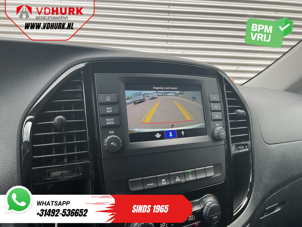 Mercedes-Benz Vito Bestelbus 119 CDI Aut. L2 LED/ Adapt.Cruise/ Stoelverw./ CarPlay/ Navi/ Camera/ Climate/ PDC/ LMV/ Trekhaak 14