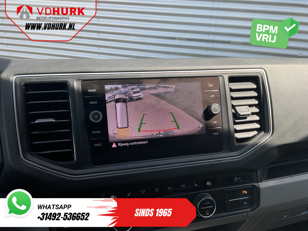 Volkswagen Crafter Bestelbus 35 2.0 TDI 180 pk DSG Aut. L4H3 LED/ Adapt.cruise/ Gev.stoel/ Stoelverw./ Massage/ Carplay/ Navi/ Climate/ Camera/ PDC/ Trekhaak 10