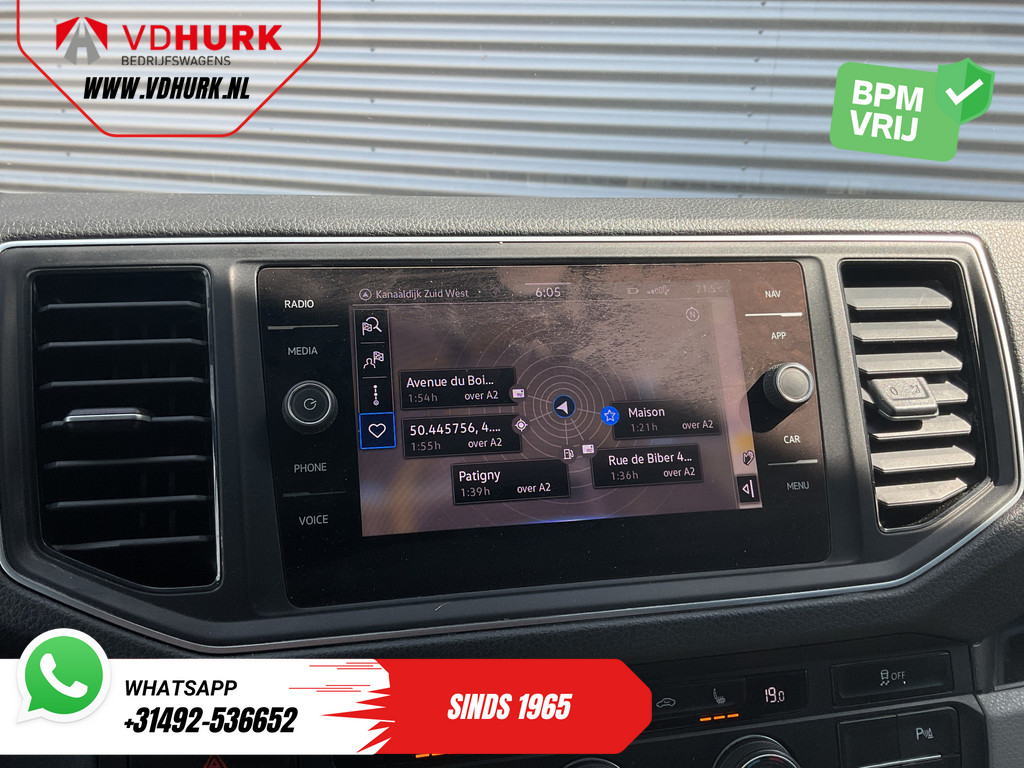 Volkswagen Crafter Bestelbus 35 2.0 TDI 180 pk DSG Aut. L4H3 LED/ Adapt.cruise/ Gev.stoel/ Stoelverw./ Massage/ Carplay/ Navi/ Climate/ Camera/ PDC/ Trekhaak 13