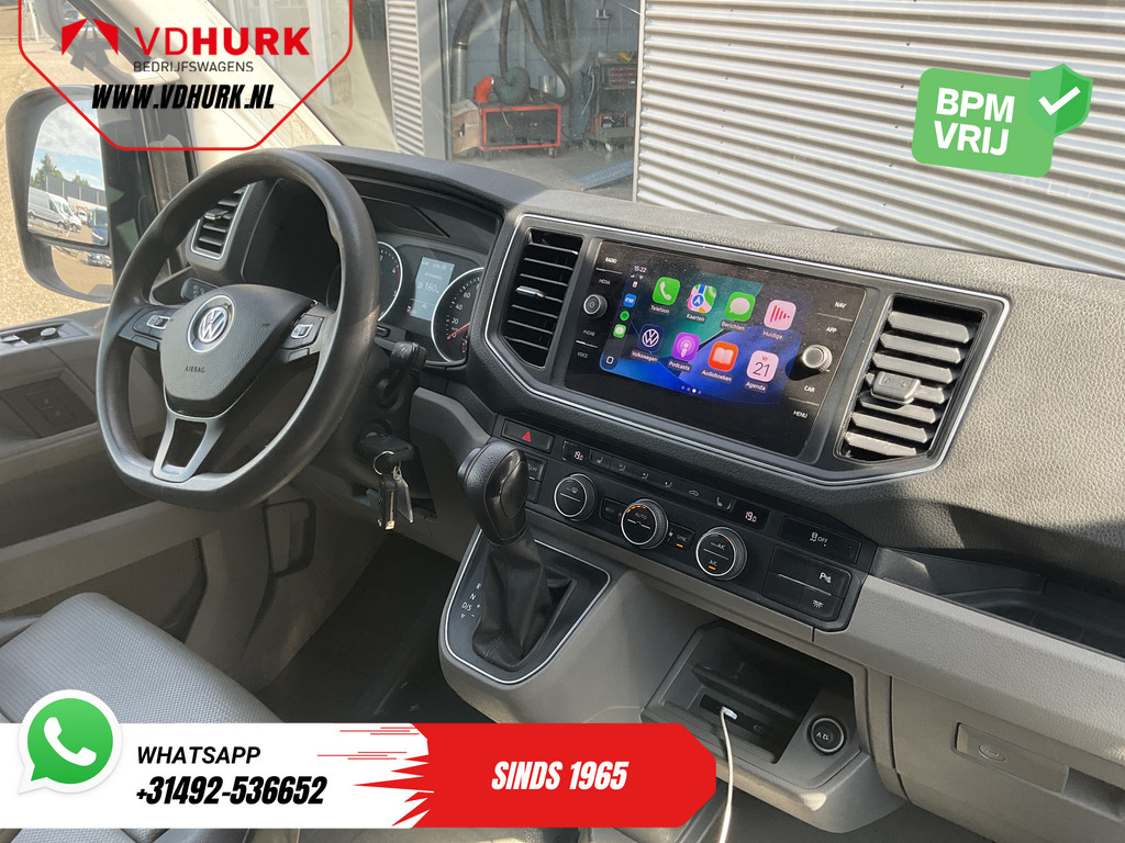 Volkswagen Crafter Bestelbus 35 2.0 TDI 180 pk DSG Aut. L4H3 LED/ Adapt.cruise/ Gev.stoel/ Stoelverw./ Massage/ Carplay/ Navi/ Climate/ Camera/ PDC/ Trekhaak 2
