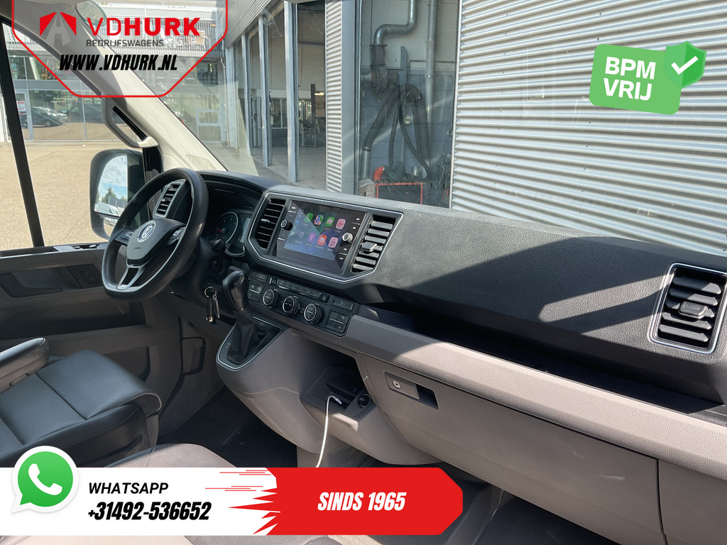 Volkswagen Crafter Bestelbus 35 2.0 TDI 180 pk DSG Aut. L4H3 LED/ Adapt.cruise/ Gev.stoel/ Stoelverw./ Massage/ Carplay/ Navi/ Climate/ Camera/ PDC/ Trekhaak 8