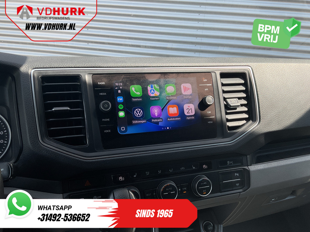 Volkswagen Crafter Bestelbus 35 2.0 TDI 180 pk DSG Aut. L4H3 LED/ Adapt.cruise/ Gev.stoel/ Stoelverw./ Massage/ Carplay/ Navi/ Climate/ Camera/ PDC/ Trekhaak 9