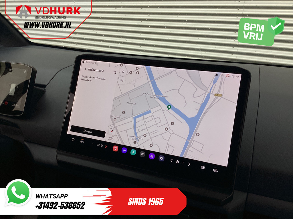 Kia PV5 Bestelbus 71.2 kWh 416 km WLTP Adapt.Cruise/ Carplay/ Navi/ LED/ Climate/ Camera/ PDC 11