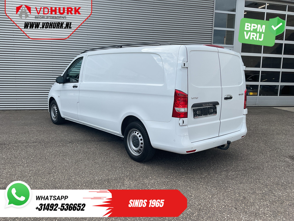 Mercedes-Benz Vito Bestelbus 116 CDI Aut. XL L3 LED/ Standkachel/ Stoelverw./ Carplay/ Camera/ PDC/ Cruise/ Trekhaak/ Airco 1