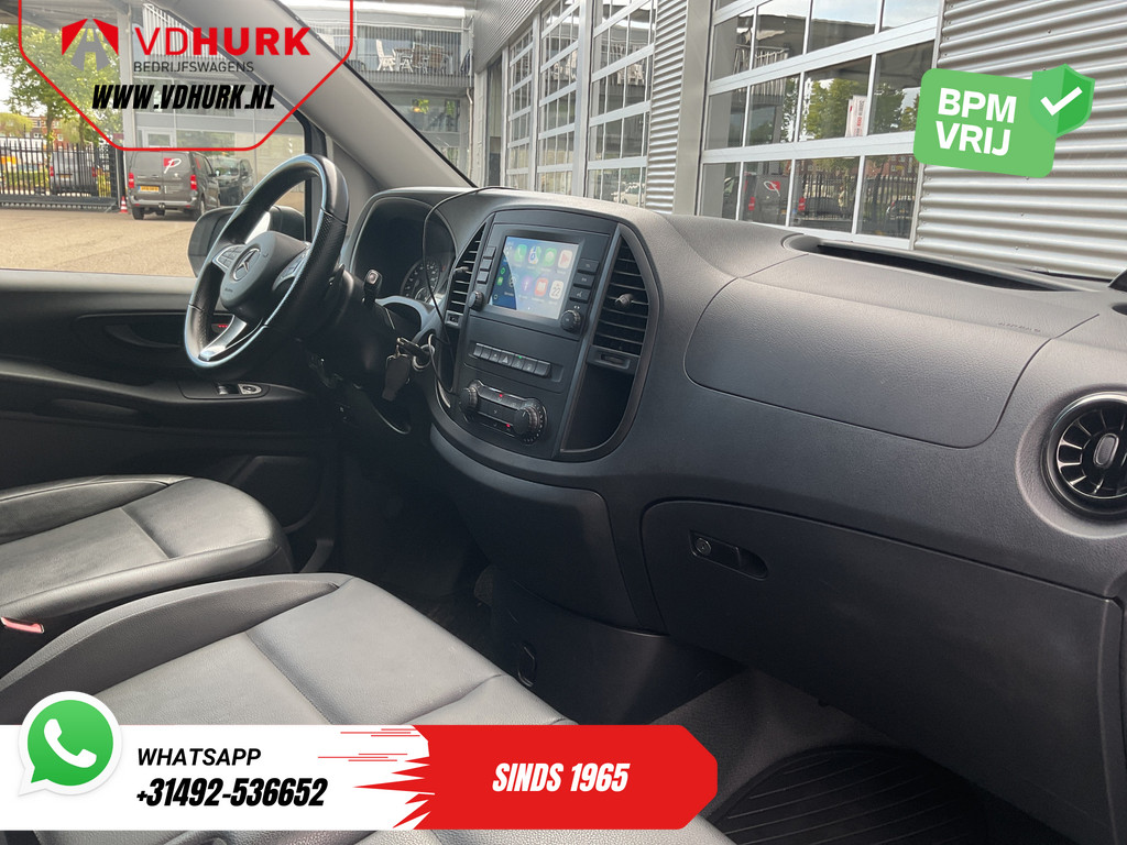 Mercedes-Benz Vito Bestelbus 116 CDI Aut. XL L3 LED/ Standkachel/ Stoelverw./ Carplay/ Camera/ PDC/ Cruise/ Trekhaak/ Airco 10