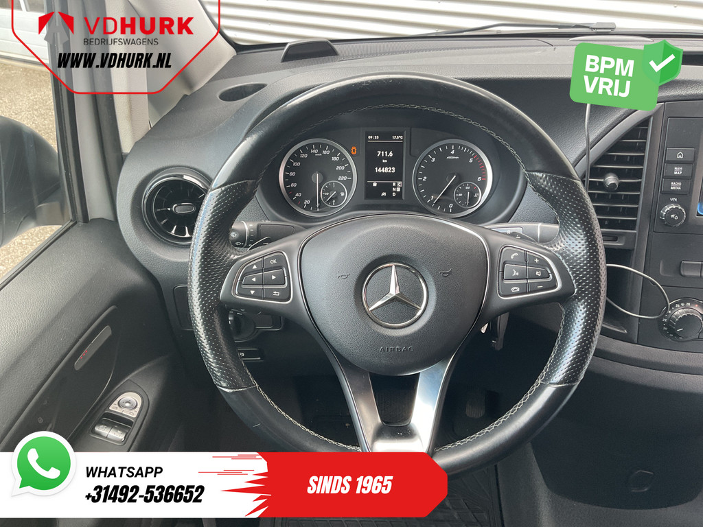 Mercedes-Benz Vito Bestelbus 116 CDI Aut. XL L3 LED/ Standkachel/ Stoelverw./ Carplay/ Camera/ PDC/ Cruise/ Trekhaak/ Airco 12