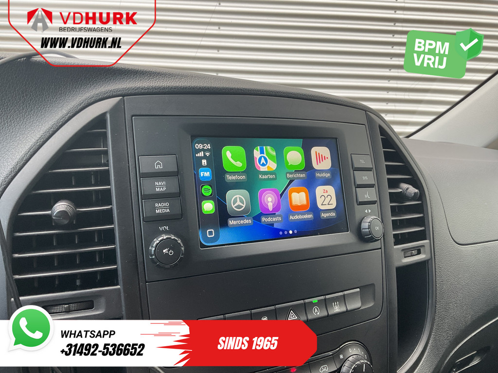 Mercedes-Benz Vito Bestelbus 116 CDI Aut. XL L3 LED/ Standkachel/ Stoelverw./ Carplay/ Camera/ PDC/ Cruise/ Trekhaak/ Airco 13