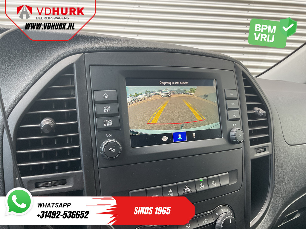 Mercedes-Benz Vito Bestelbus 116 CDI Aut. XL L3 LED/ Standkachel/ Stoelverw./ Carplay/ Camera/ PDC/ Cruise/ Trekhaak/ Airco 14