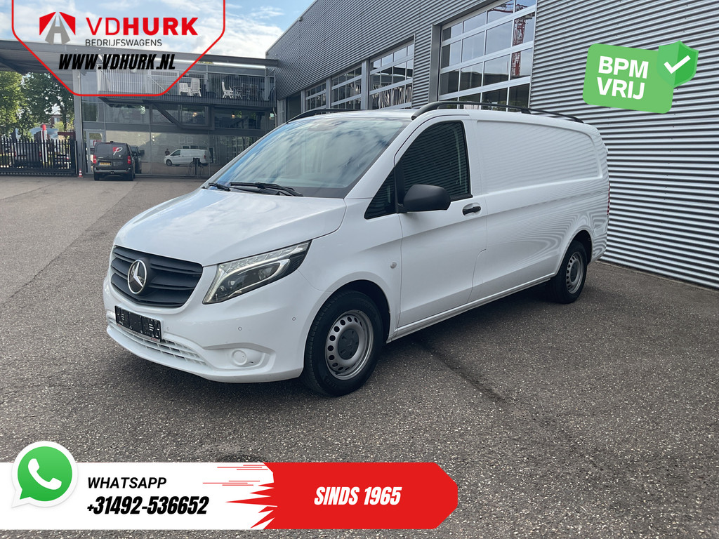 Mercedes-Benz Vito Bestelbus 116 CDI Aut. XL L3 LED/ Standkachel/ Stoelverw./ Carplay/ Camera/ PDC/ Cruise/ Trekhaak/ Airco 8