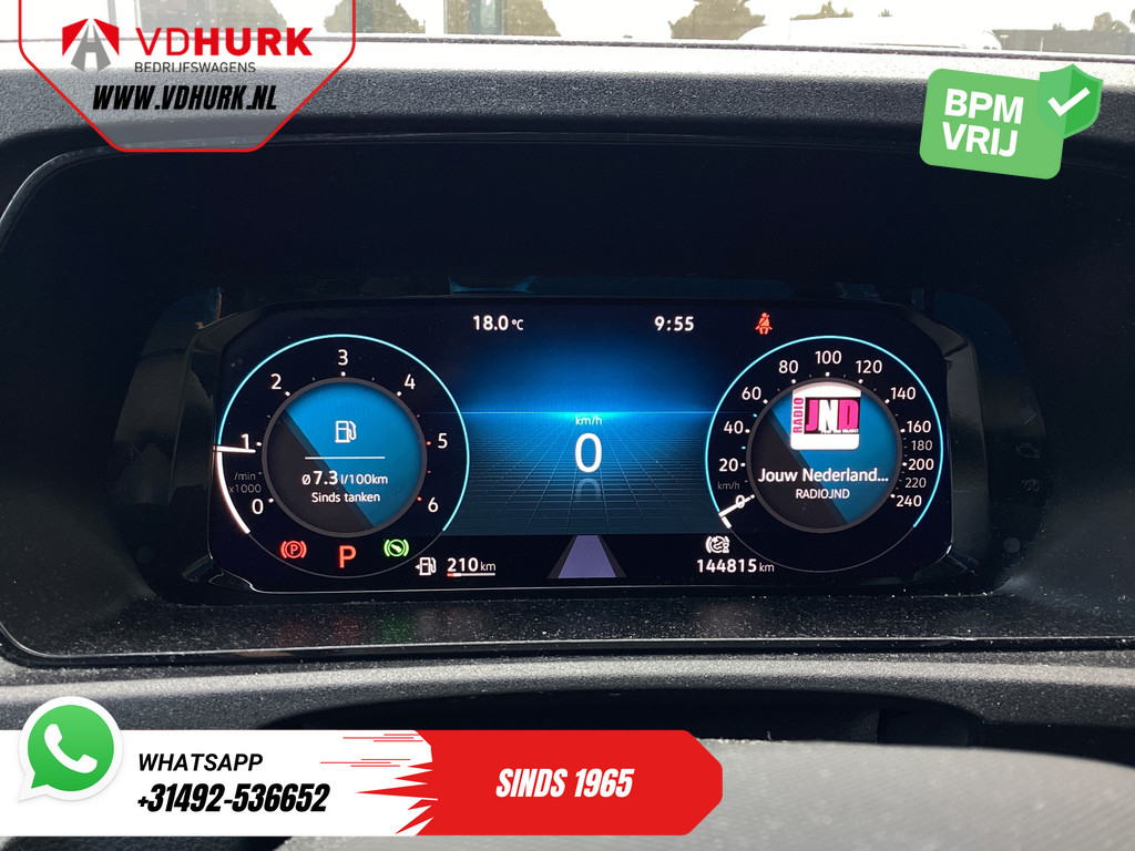 Volkswagen Caddy Cargo Maxi Bestelbus 2.0 TDI 125 pk DSG Aut. Virtual Cockpit/ Carplay/ Cruise/ Camera/ PDC 13