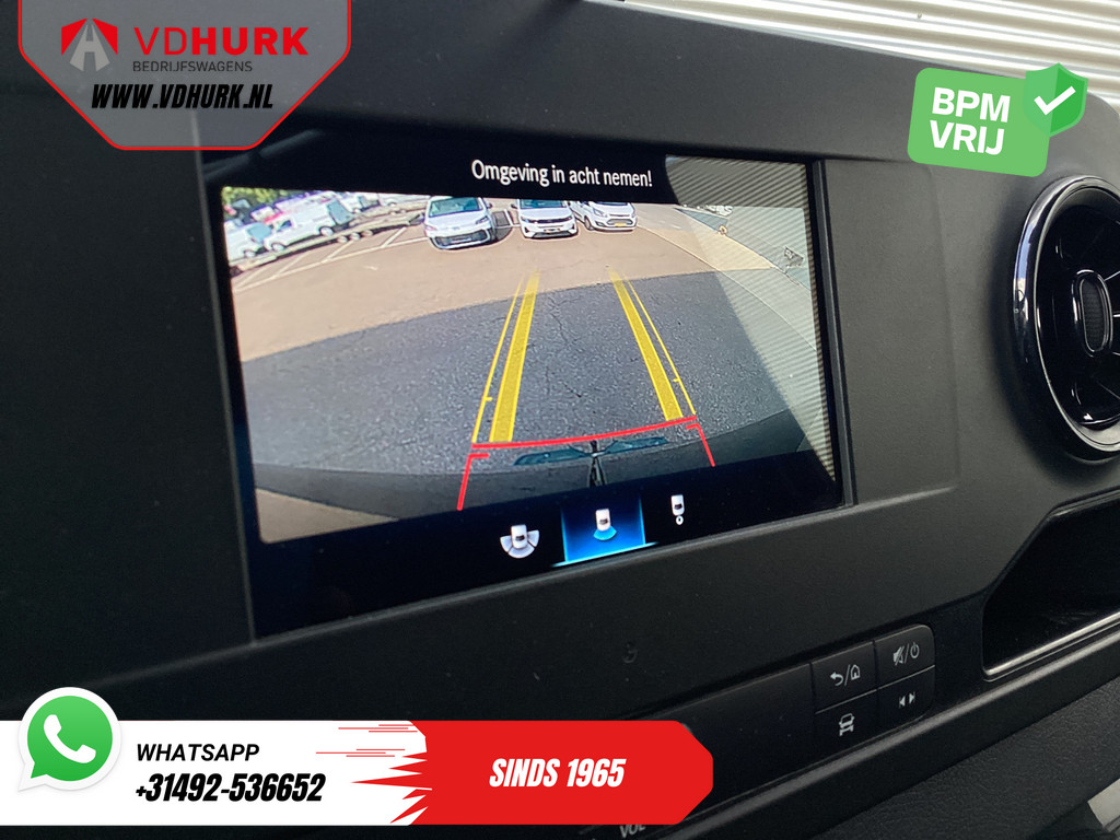 Mercedes-Benz Sprinter Bestelbus 317 CDI Aut. L2H2 LED/ Gev.Stoel/ Stoelverw./ Standkachel/ Carplay/ Cruise/ Camera/ Trekhaak 16