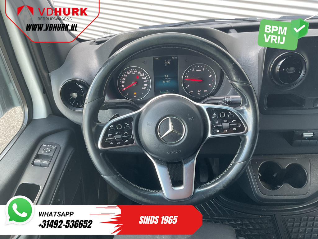 Mercedes-Benz Sprinter Bestelbus 214 CDI Aut. L2 EXPORT Adapt.Cruise/ Gev.stoel/ Standkachel/ 270Gr.deuren/ Stoelverw./ Carplay/ Navi/ Camera/ Trekhaak/ Airco 11