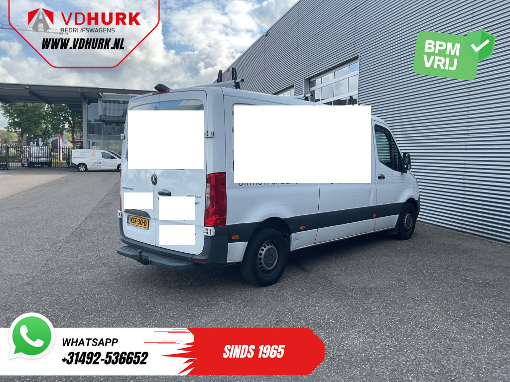 Mercedes-Benz Sprinter Bestelbus 214 CDI Aut. L2 EXPORT Adapt.Cruise/ Gev.stoel/ Standkachel/ 270Gr.deuren/ Stoelverw./ Carplay/ Navi/ Camera/ Trekhaak/ Airco 18