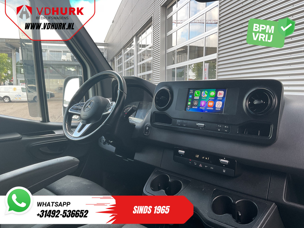 Mercedes-Benz Sprinter Bestelbus 214 CDI Aut. L2 EXPORT Adapt.Cruise/ Gev.stoel/ Standkachel/ 270Gr.deuren/ Stoelverw./ Carplay/ Navi/ Camera/ Trekhaak/ Airco 2