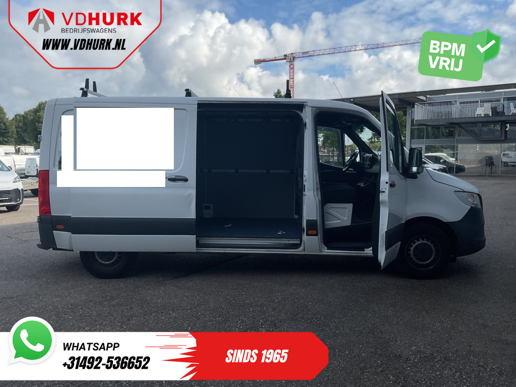 Mercedes-Benz Sprinter Bestelbus 214 CDI Aut. L2 EXPORT Adapt.Cruise/ Gev.stoel/ Standkachel/ 270Gr.deuren/ Stoelverw./ Carplay/ Navi/ Camera/ Trekhaak/ Airco 5