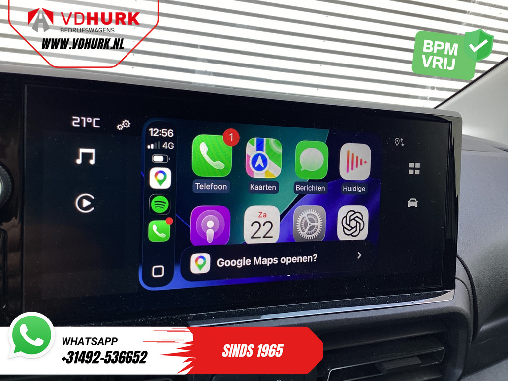 Citroën Berlingo Bestelbus 1.5 HDi 100 pk NL Auto/ Carplay/ Stoelverw./ Stuurverw./ Camera/ Cruise/ PDC/ Airco 12