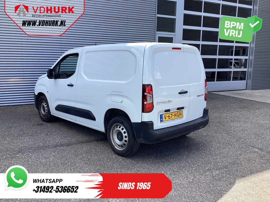 Citroën Berlingo Bestelbus 1.5 HDi 100 pk NL Auto/ Carplay/ Stoelverw./ Stuurverw./ Camera/ Cruise/ PDC/ Airco 2