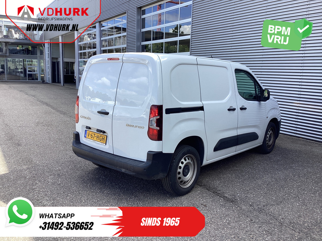 Citroën Berlingo Bestelbus 1.5 HDi 100 pk NL Auto/ Carplay/ Stoelverw./ Stuurverw./ Camera/ Cruise/ PDC/ Airco 3