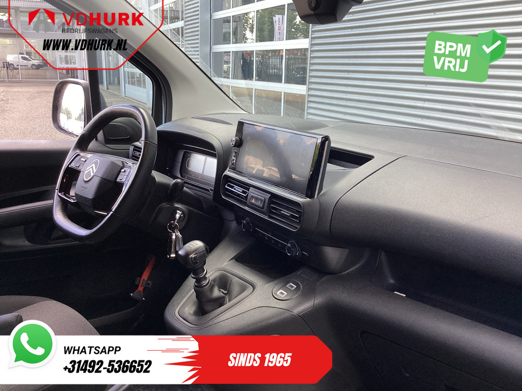 Citroën Berlingo Bestelbus 1.5 HDi 100 pk NL Auto/ Carplay/ Stoelverw./ Stuurverw./ Camera/ Cruise/ PDC/ Airco 7